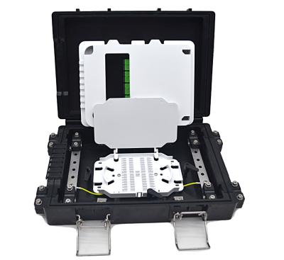 China Outdoor Spliter Fiber Optic Junction Box FTTH 8 Core Aerial ABS Material IP67 for sale