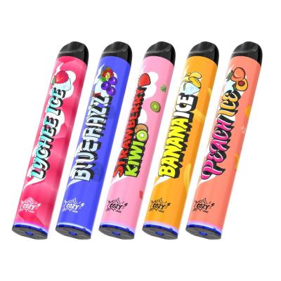 China Factory Supply Best Mesh Coil Cozy Max 1800puffs disposable vape pen for sale