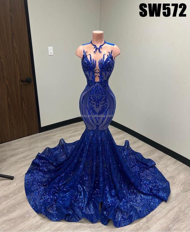 Supoo tulle lace with sequins fabric best selling for African market