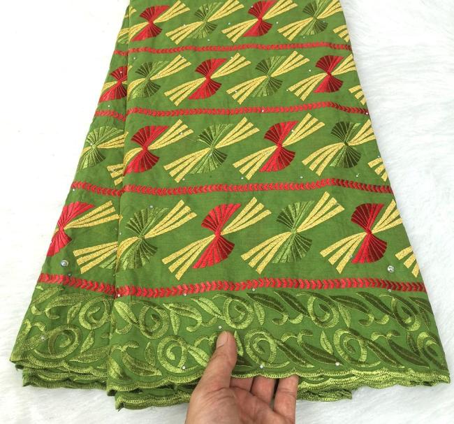 The newest handcut swiss voile lace high quality 100% cotton embroidered lace cotton fabric for women dressing