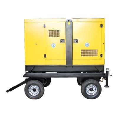 China 4RTAA2.8-G37 SDEC 50kw 62.5kva 92A Diesel Mobile Generator for sale