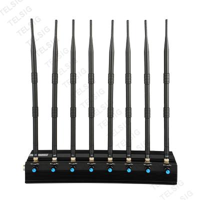 China Car / Vehicle Mobile Phone GPS Signal Jammer 8 Channels 20Mhz - 6.5Ghz Frequency for sale