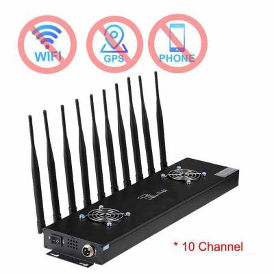 China TXtelsig 10 Channel 3G 4G 5G Signal Blocker For Cellular GSM Mobile Cell Phone Wifi for sale