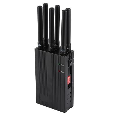 China TX TELSIG Handheld GPS Signal Jammer Can Control The Switch Individually for sale