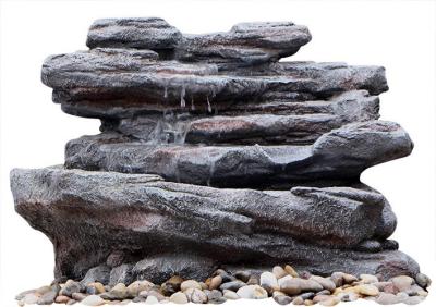 China Hand Cast Rock Water Fountains With CE / GS / TUV / UL Approved  for sale