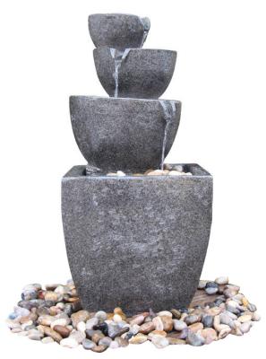 China Wonderful 4 - Tier Water Fountains , Outdoor Tiered Water Fountains For Backyard  for sale