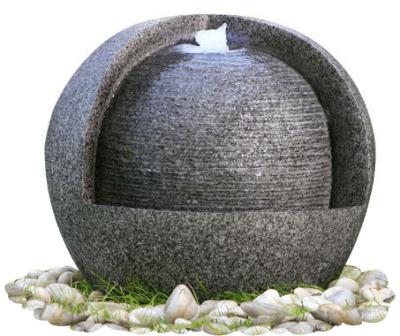 China Resin Material Sphere Water Fountain Outdoor With CE / GS / TUV / UL Certificate for sale