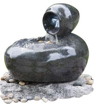 China Fiberglass Outdoor Sphere Water Fountains With Pots / ball water feature fountain for sale
