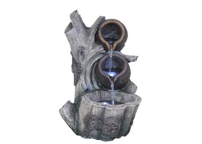 Chine Fontaines d'eau décoratives de Feng Shui Mini Water Fountains de Tableau de Polyresin d'article d'intérieur de fontaine pour la maison à vendre