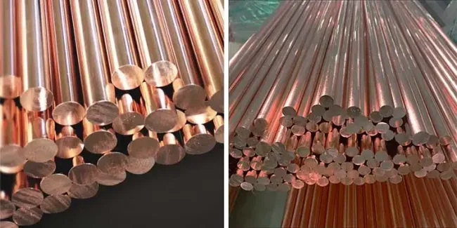 T1/T2/Tp1/Tp2 C10100/C10200/C10500/C10700/C11000 Square/Round Copper Rod Copper Bar