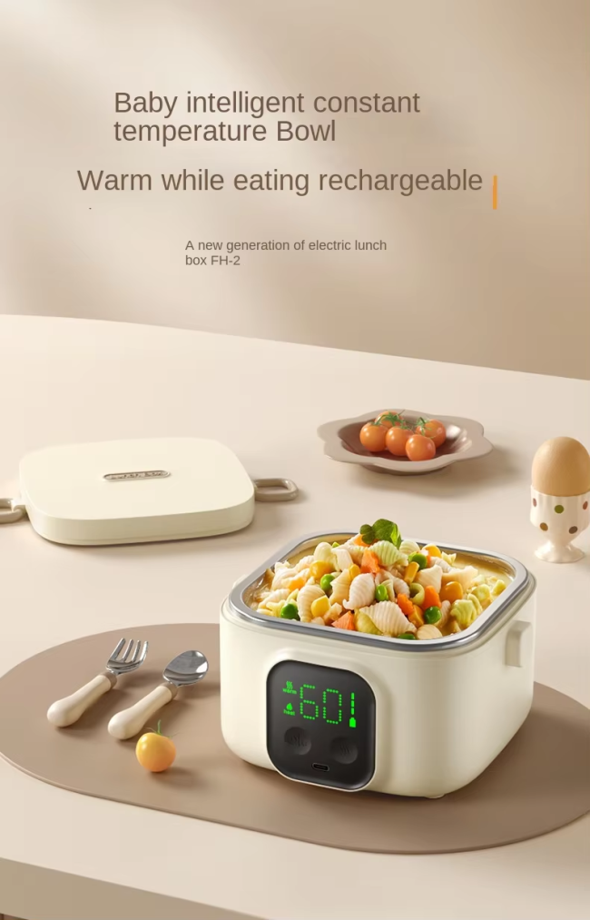 Heated lunch box