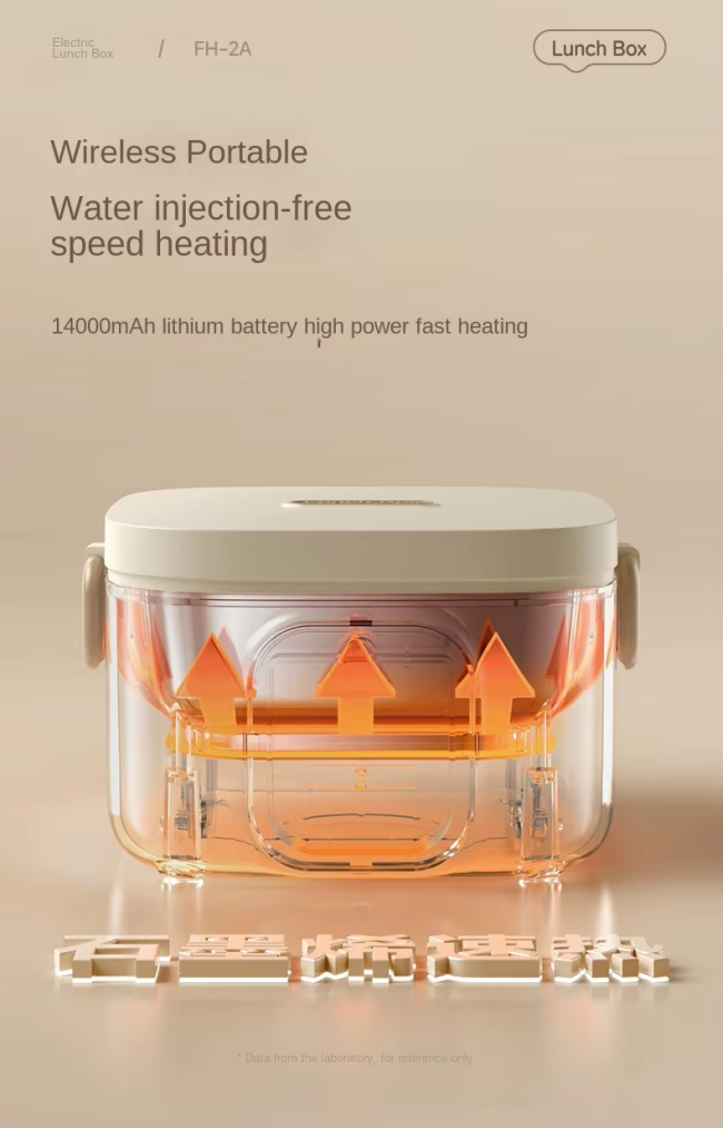 Heated lunch box