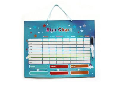 China C2S Glossy Art Paper Magnetic Reward Chart , Dry Erase Reward Chart for sale