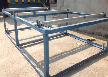 Standing Seam Steet Boltless Roof Panel Roll Forming Machine Hydraulic Cutting Type