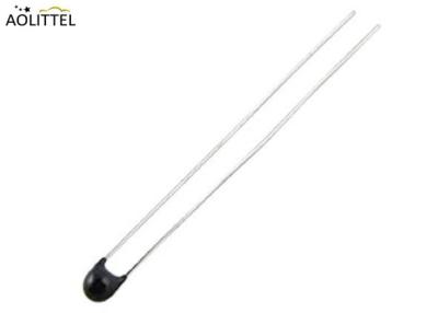 China Universal Pearl-Shaped Precision Epoxy-resin Coated NTC Thermistor MF52A1 103F3950F 10KOhm For Temperature Measurement for sale