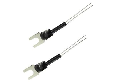 China Customized U Type Probe Medical Device Surface Temperature Sensor 100K 1% 3950 NTC Thermistor Fork Connector Screw Mount for sale