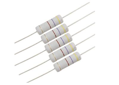 China Miniaturized MOF Nonflammable Metal Oxide Film Resistor 470R 5W 700V 470 Ohm 2485 Gray for sale