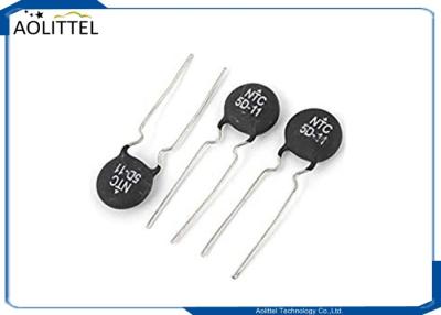 China 5 ohms 4A através da corrente de impulso do termistor do poder NTC do furo que limita o afastamento da ligação de MF72-5D-11 7.5mm à venda
