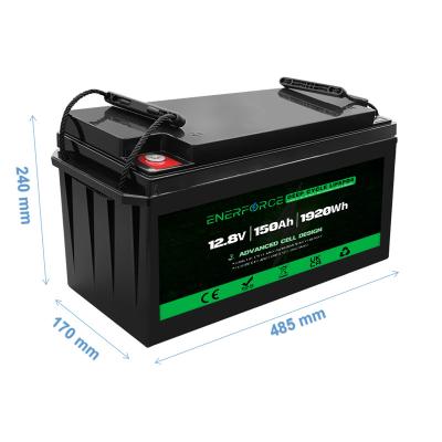 China OEM 12V 150Ah LiFePO4 Battery Pack For EPS System Emergency Power Supply for sale