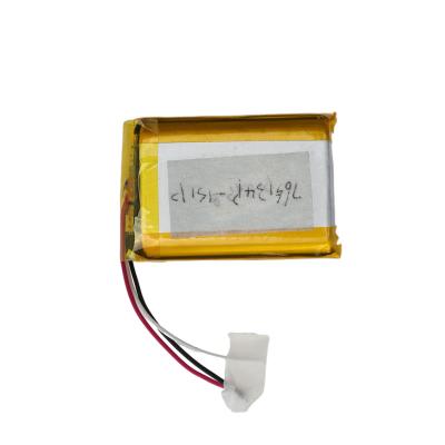 China Rechargeable LIPO Lithium Polymer Battery 3.7V 1350mAh For Industrial Use for sale