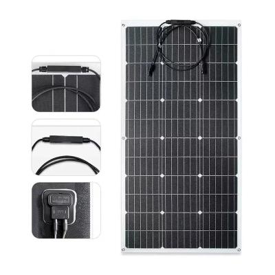 China OEM Portable Mobile 100W Flexible Solar Panels For Hiking CE CB TUV Certificated for sale