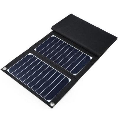 China 26W Sunpower Folding Photovoltaic PV Solar Panels For Camping Travel Emergency Charger for sale