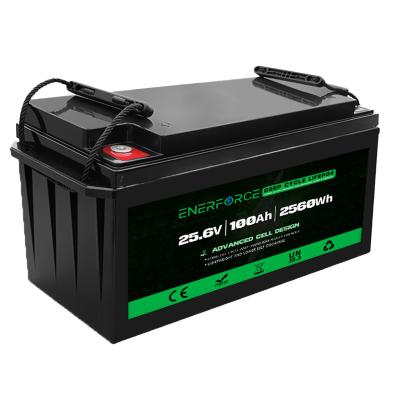 China Enerforce LFP Lifepo4 Battery Pack 24V 100Ah Empower For Golf Cart Boat for sale