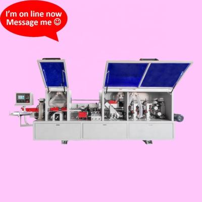 China High Accuracy Woodworking Edge Banding Machine 8.2kw PLC Control for sale