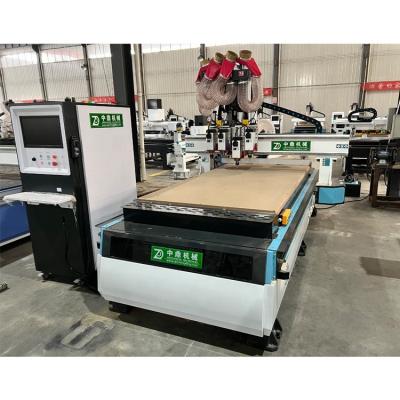 China 4*8ft Nesting Cnc Router Woodworking Machine 3 Axis 1325 Atc Wood Router For Mdf Cutting Wooden Furniture Door Cabinet Making for sale