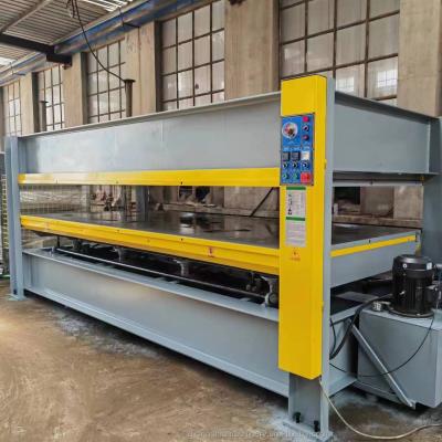 China High Accuracy Woodworking Hot Press Machine 3000 X 1300mm 1200KN for sale