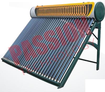 China Stainless Steel Coil Pre Heated Solar Water Heater Evacuated Tube For Shower for sale