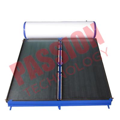 China Tipo vertical calentador de agua solar termal para la capa de Chrome del negro de la piscina en venta