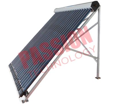 China Heat Pipe Solar Power Collector , Solar Water Collector For Shower 24 Tubes for sale