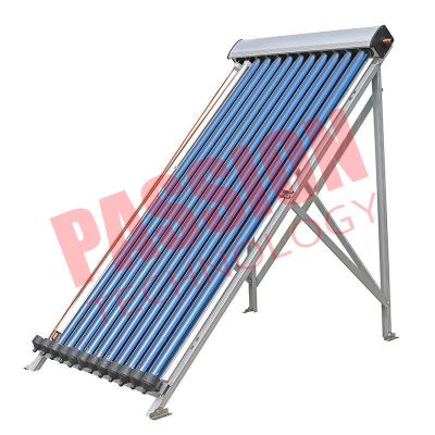 China 12 Tubes U Pipe Solar Collector Silver Color Aluminum Alloy Bracket for sale