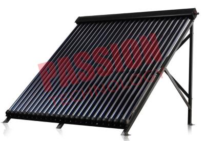 China CE Approved U Pipe Vacuum Tube Solar Collector Rooftop Flat Roof Assembly for sale
