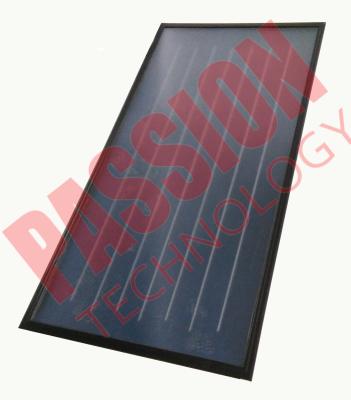 China Coletor de placa lisa profissional, cobre solar do vermelho do coletor da água quente de placa lisa à venda