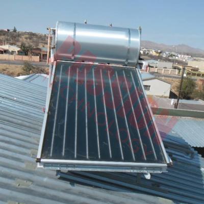 China Compact Pressure Anode Oxidation Solar Panel Hot Water System For Heating Water for sale