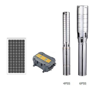 中国 ステンレス鋼のインペラーの太陽水ポンプ システム、太陽電池の水ポンプ 販売のため