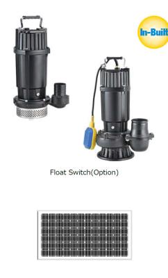 China DC Brushless Submersible Solar Water Pumping System For Home Use / Farm / Domestic Use for sale