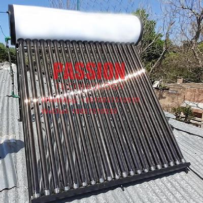 China 200L Pressure Solar Water Heater 20tubes High Pressure Heat Pipe Solar Collector for sale
