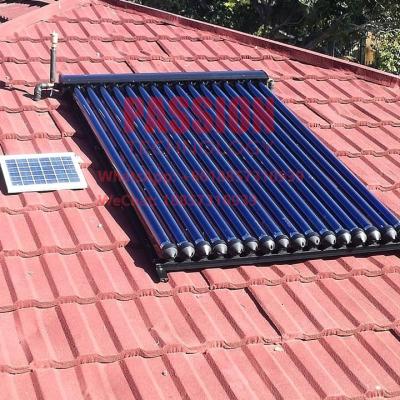 China 14x90mm Condensor Solar Collector 15tubes Heat Pipe Solar Water Heater for sale