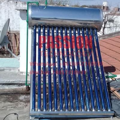 China coletor solar de aço inoxidável do aquecedor de água 304 solares do tubo de vácuo 200L à venda
