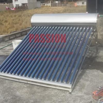 China aquecedor de água solar de aço inoxidável do coletor solar 304 de tubo de vácuo de 58x1800mm à venda