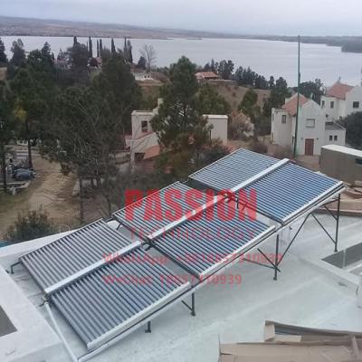 China 2000L Non Pressure Glass Tube Solar Water Heater Evacuated Tube Solar Collector for sale