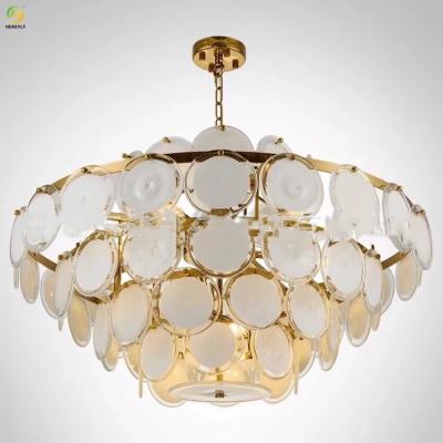 China Fancy Glass Modern Pendant Light Luxury Home Interior Fixtures for sale