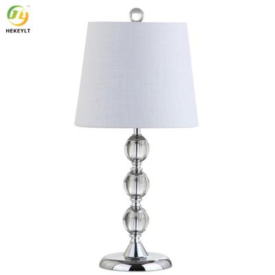 China Crystal Mini Drum Shade Bedside Table Lamp 20