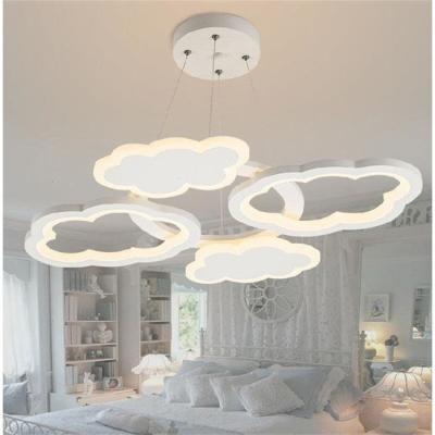 China 4000K Acrylic Art Deco Cloud Chandelier For Children Bedroom for sale