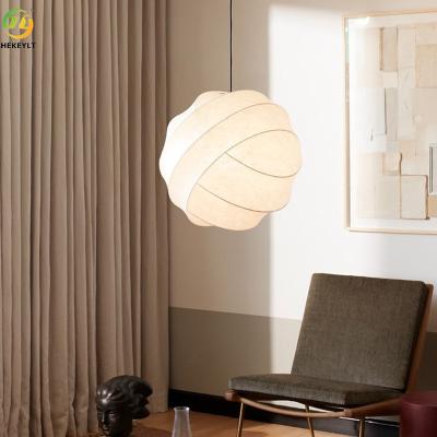 China Lámpara de seda simple de Wabi-Sabi para el comedor del dormitorio de la sala de estar en venta