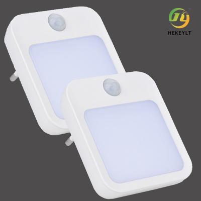中国 human infrared sensor night light Plug Warm White LED Light Adjustable Color Light 販売のため