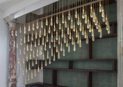 Chine Baisse de l'eau de LED Crystal Drop Lamp moderne pour la barre créative de restaurant à vendre